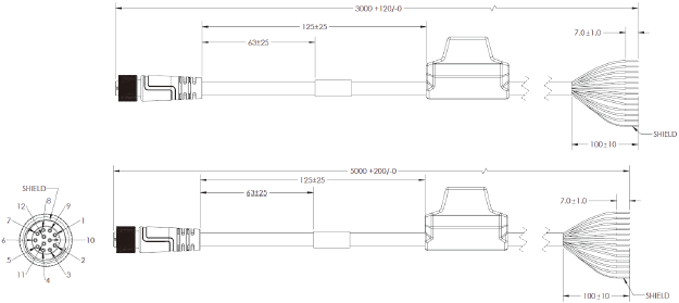 MicroHAWK V430-F / V420-F / V330-F / V320-F Dimensions 25 