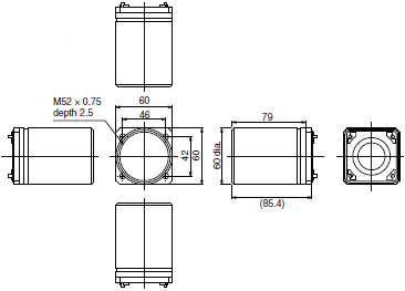 FHV7 Series Dimensions 42 