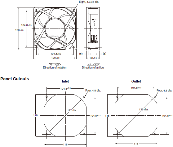 R89F-M Dimensions 2 