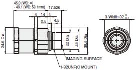 3Z4S-LE VS-MCH1 Series Dimensions 3 