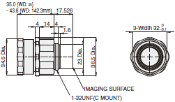 3Z4S-LE VS-MCH1 Series Dimensions 5 