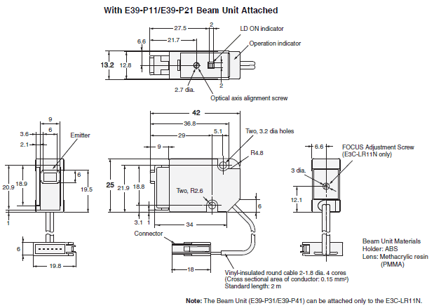 E3C-LDA[]N 치수 4