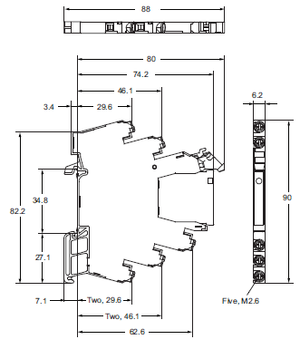 G3RV-ST Dimensions 4 