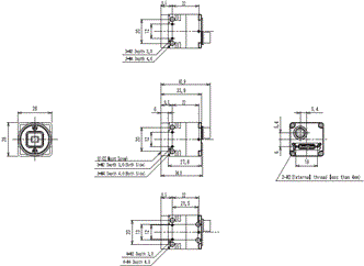 STC Series (USB3.0 Series) Dimensions 1 