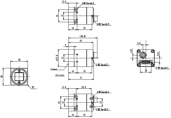 STC Series (USB3.0 Series) Dimensions 2 