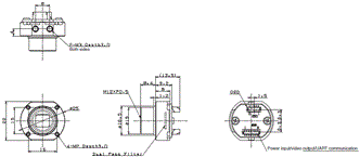 STC Series (Small Board Camera) Dimensions 3 