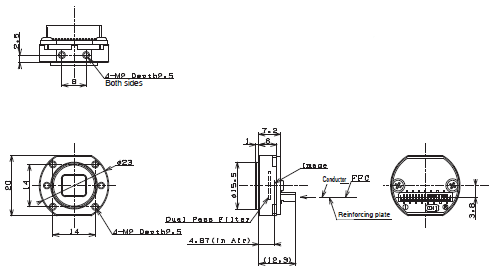STC Series (Small Board Camera) Dimensions 7 