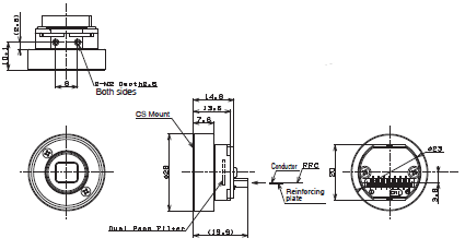 STC Series (Small Board Camera) Dimensions 9 