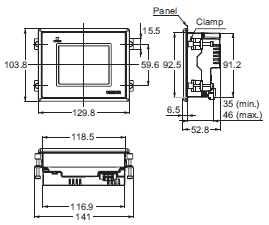 NB Series (-V1) Dimensions 1 