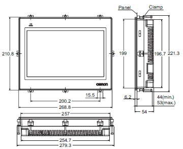 NB Series (-V1) Dimensions 4 