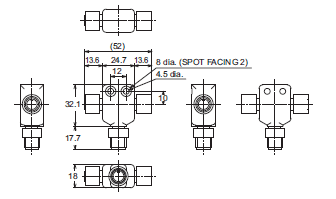 F3SG-RA-01TS / 02TS Dimensions 23 