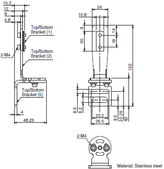 F3SG-RA-01TS / 02TS Dimensions 49 