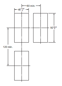 E5ED-H Dimensions 5 