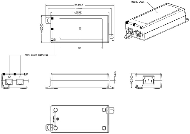 VHV5-F Dimensions 20 