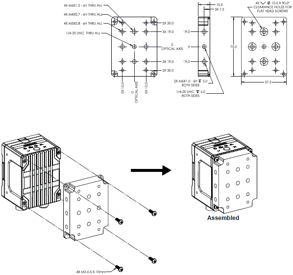 VHV5-F Dimensions 3 