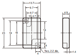 E3T-[]-UL Dimensions 17 