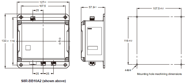 S8NR-S / S8R-BB Dimensions 11 