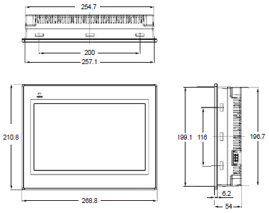 NS-B Series Dimensions 2 