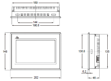 NS-B Series Dimensions 3 