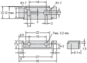 E39-L / -S / -R Dimensions 36 