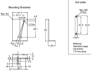 E39-L / -S / -R Dimensions 43 