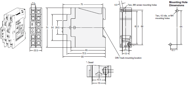 E63-WF Dimensions 2 