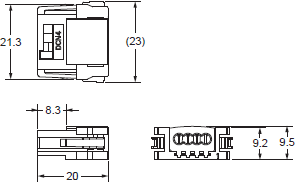 DeviceNet Peripheral Devices Dimensions 14 