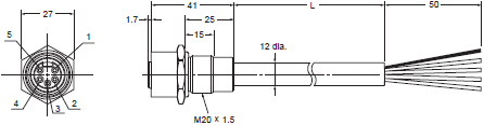 DeviceNet Peripheral Devices Dimensions 40 