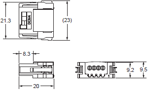 DeviceNet Peripheral Devices Dimensions 11 