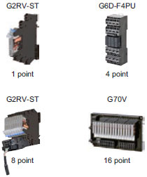 G6D-F4PU / G3DZ-F4PU, G6D-F4B / G3DZ-F4B Features 6 