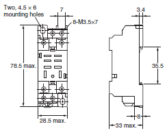 G3H / G3HD Dimensions 6 