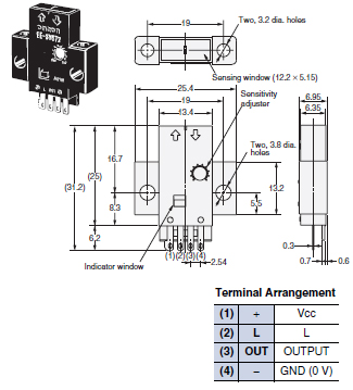 EE-SY671 / 672 Dimensions 4 