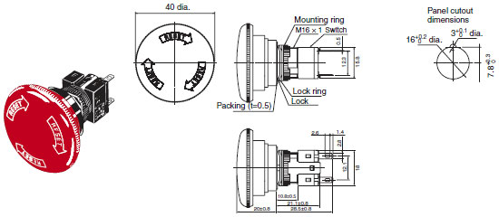 A165E Dimensions 5 