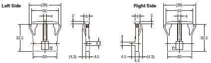 A7PS / A7PH Dimensions 4 