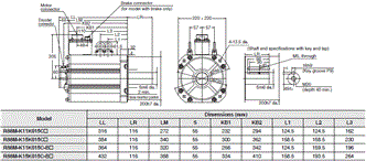 R88M-K, R88D-KT Dimensions 60 