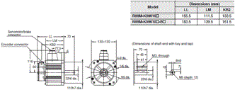 R88M-K, R88D-KT Dimensions 63 