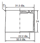 A22NN / A22NL Dimensions 50 