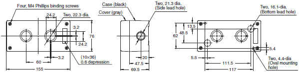 A30NS / A30NW Dimensions 26 