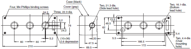 A22NS / A22NW Dimensions 35 