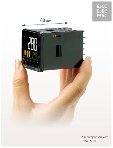 E5GC Digital Temperature Controller (48 × 24 mm)/Features | OMRON 