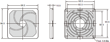 R89F-M Dimensions 12 