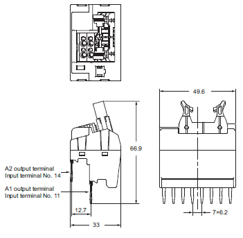 G3RV-ST Dimensions 9 