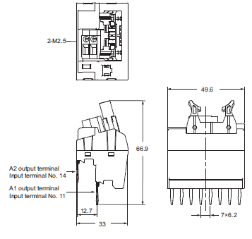 G3RV-ST Dimensions 10 