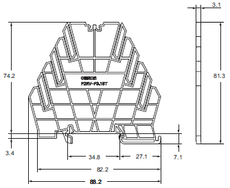 G3RV-ST Dimensions 14 