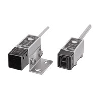 2 Omron E3S-1D E21 Receiver & E3S-1L E21 Emitter Photoelectric Switch Sensors 