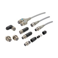 XS2 Round Water-resistant Connectors (M12 Threads)/Lineup | OMRON 
