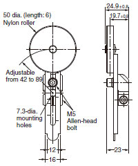 WL, WLM Dimensions 105 