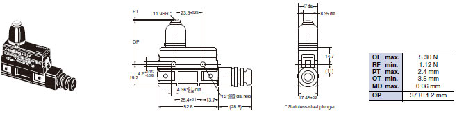 Z Dimensions 55 