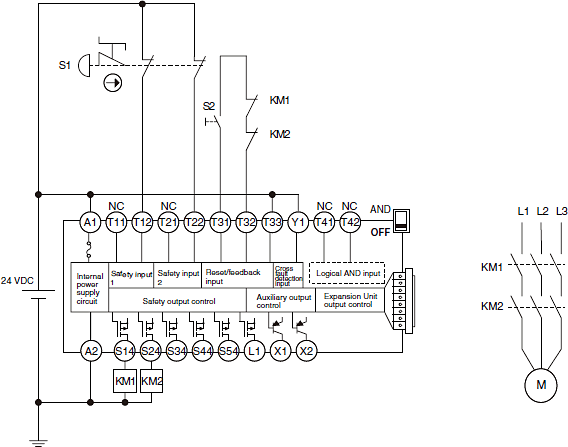 Circuit Connection Examples Of Safety Components